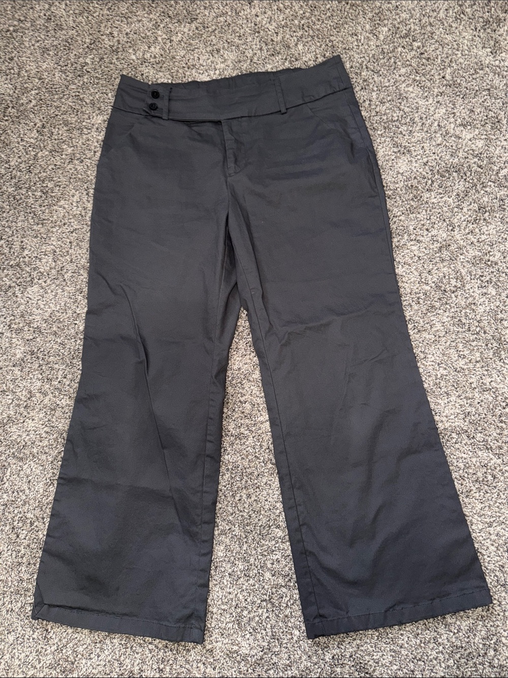 SHEIN Grey Boot Cut Flare Pants